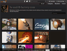 Tablet Screenshot of ju-and-b-factory.com